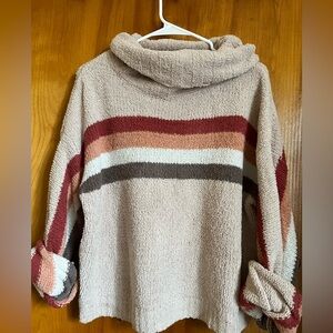 Very J - Cozy Pullover Turtleneck Sweater - Small